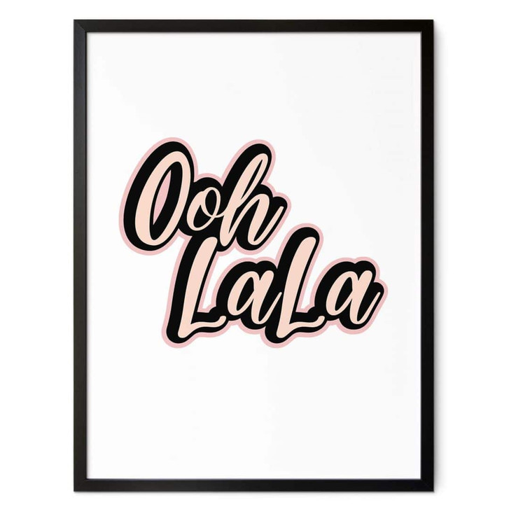 Sprüche Poster Oh La La - WA408251