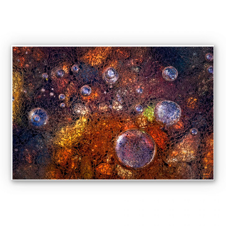 Wandbild Giudici - Abstraktes Glas - WA192838