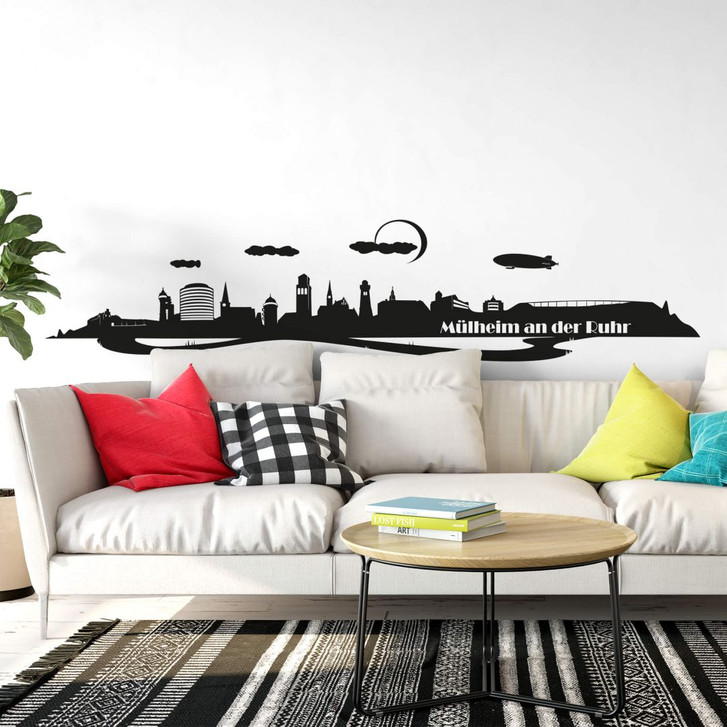 Wandtattoo Mülheim Skyline - WA216248