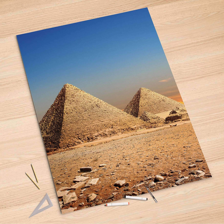 Folienbogen (100x150cm) - Pyramids - CR106243