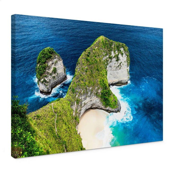 Leinwandbild Felsenküste von Nusa Penida - Hugonnard - WA472710