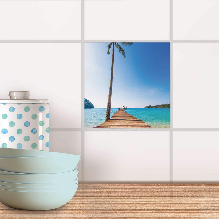 Fliesenaufkleber - Caribbean - CR100892