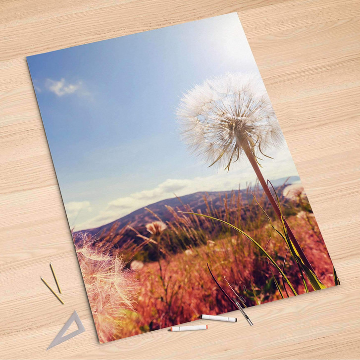 Folienbogen (100x150cm) - Dandelion - CR106144