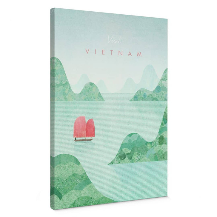 Leinwandbild Halong-Bucht auf Vietnam-Reisen - Rivers - WA472797