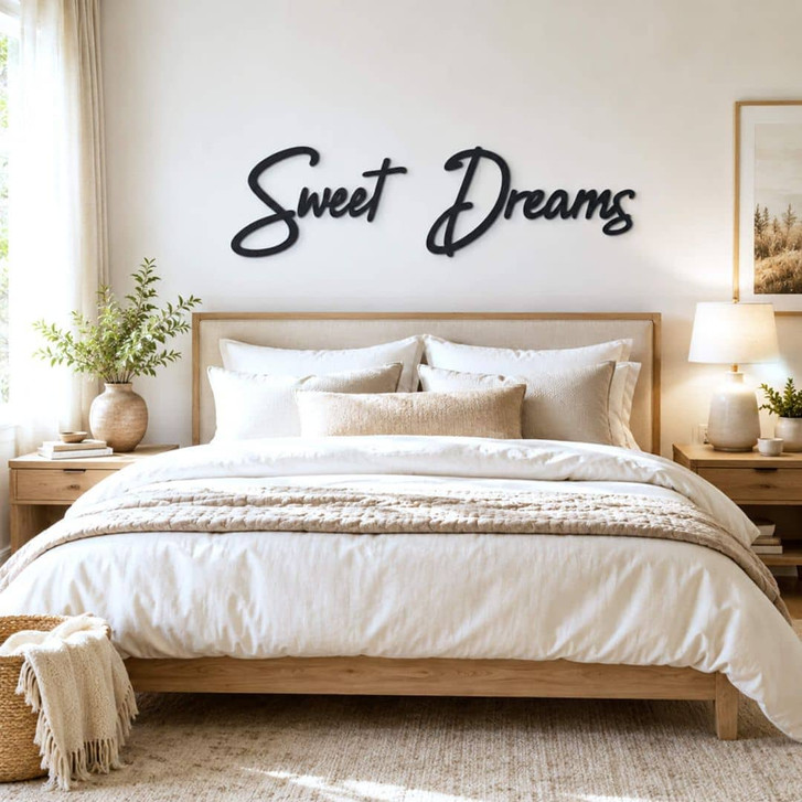 MDF-Deko 3D Schriftzug Sweet Dreams - WA405714