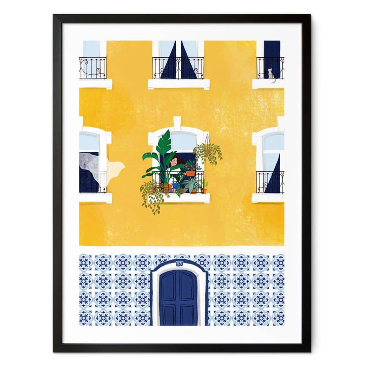 Poster Lissabon Fassade - Tomljanovic - WA406217