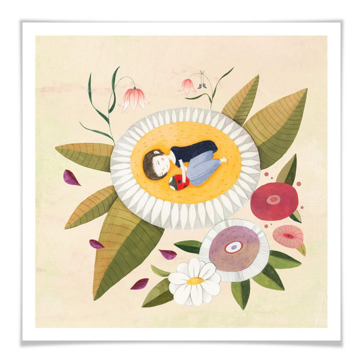 Poster Loske - Gartenträume - WA293148