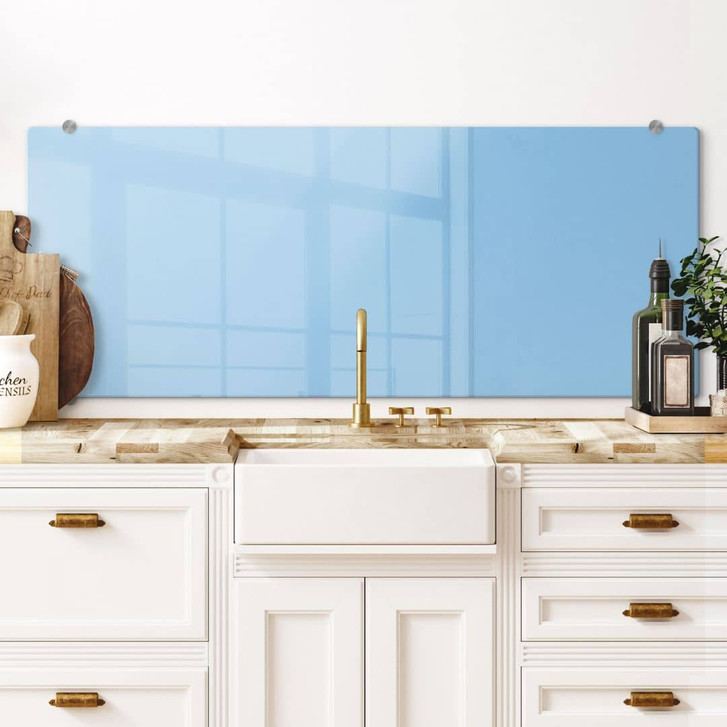 Spritzschutz Blau - Panorama - WA178556