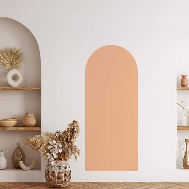 Wandtattoo Rundbogen Pfirsich schmal - WA412452