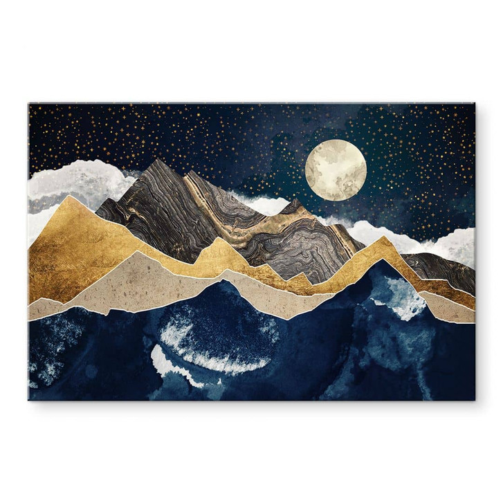 Acrylglasbild Sternenhimmel im Winter - SpaceFrog Designs - WA415592