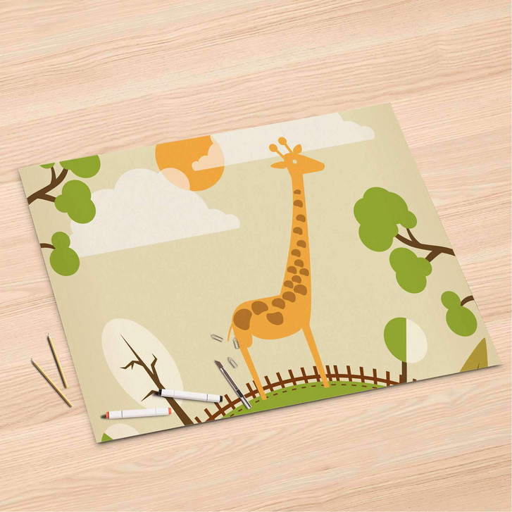 Folienbogen (120x80cm) - Mountain Giraffe - CR106432