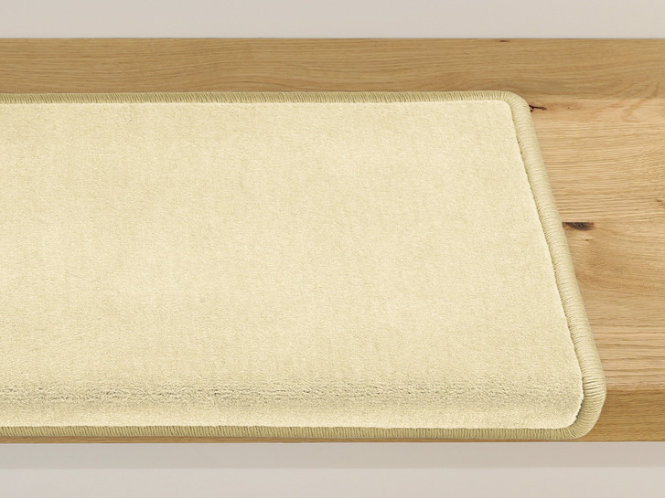 Luca Velours Stufenmatte Rechteckig in Beige - TS487060