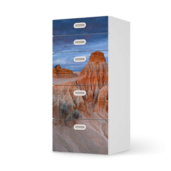 Möbel Klebefolie IKEA Stuva / Fritids Kommode - 5 Schubladen - Outback Australia - CR113999