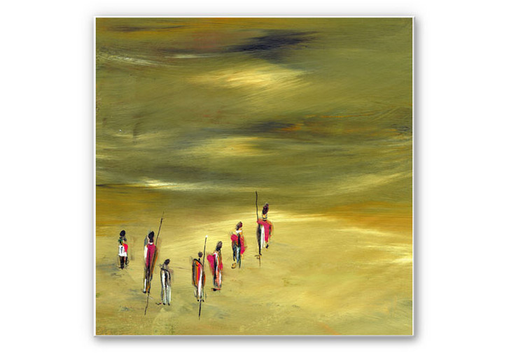 Wandbild Niksic - Die Wanderer - WA194792