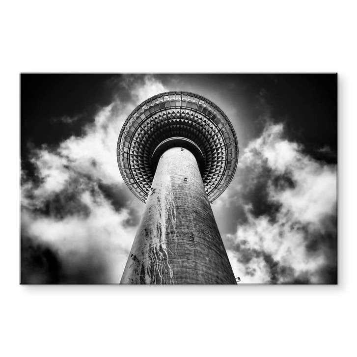 Acrylglasbild Brown - Fernsehturm Berlin - WA340181