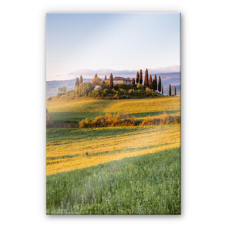 Acrylglasbild Colombo – Sonnenuntergang in der Toskana - WA269108