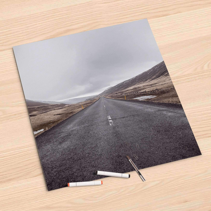 Folienbogen (60x60cm) - The Road - CR107217