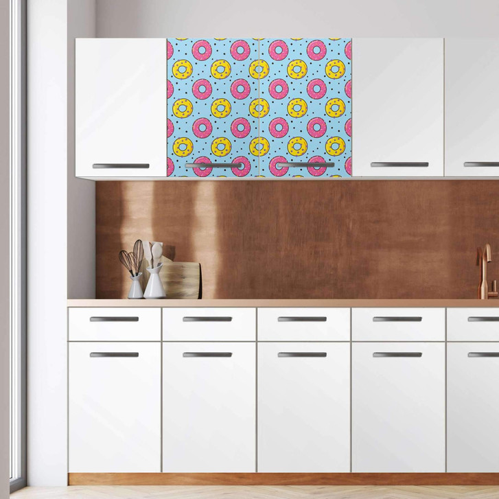 Klebefolie - Wandschrank 80cm Breite - Donutparty - CR108902