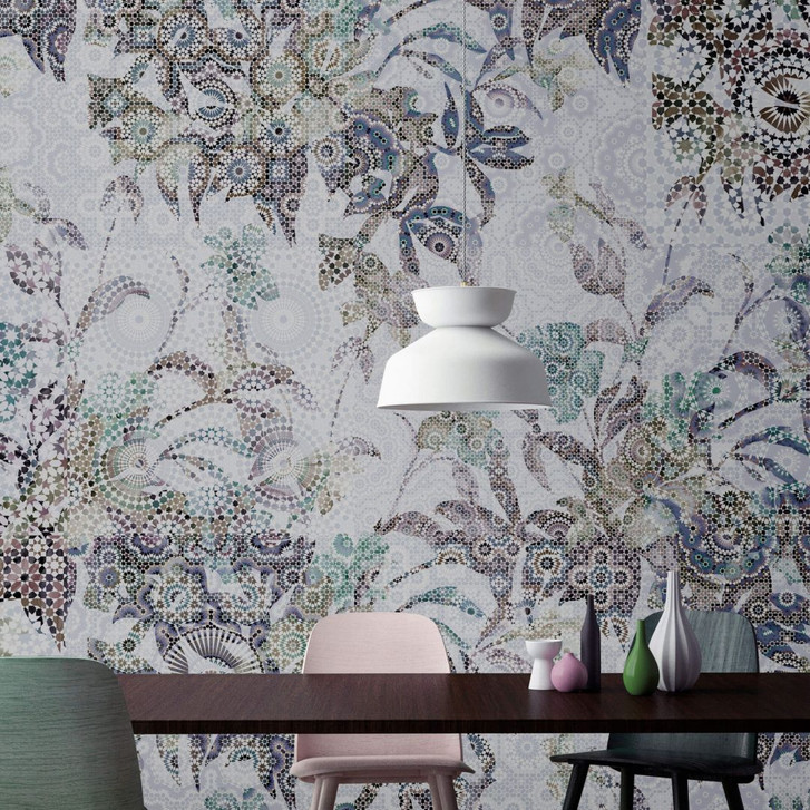 Livingwalls Fototapete Walls by Patel mosaic leaves 1 - WA255048