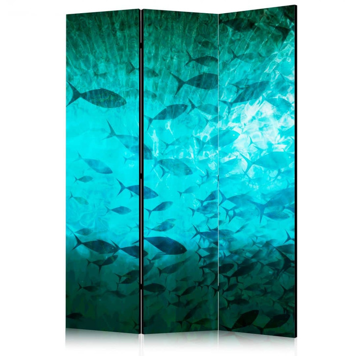 Paravent, Raumteiler freistehend, Trennwand - Underwater Paradise - WA442435