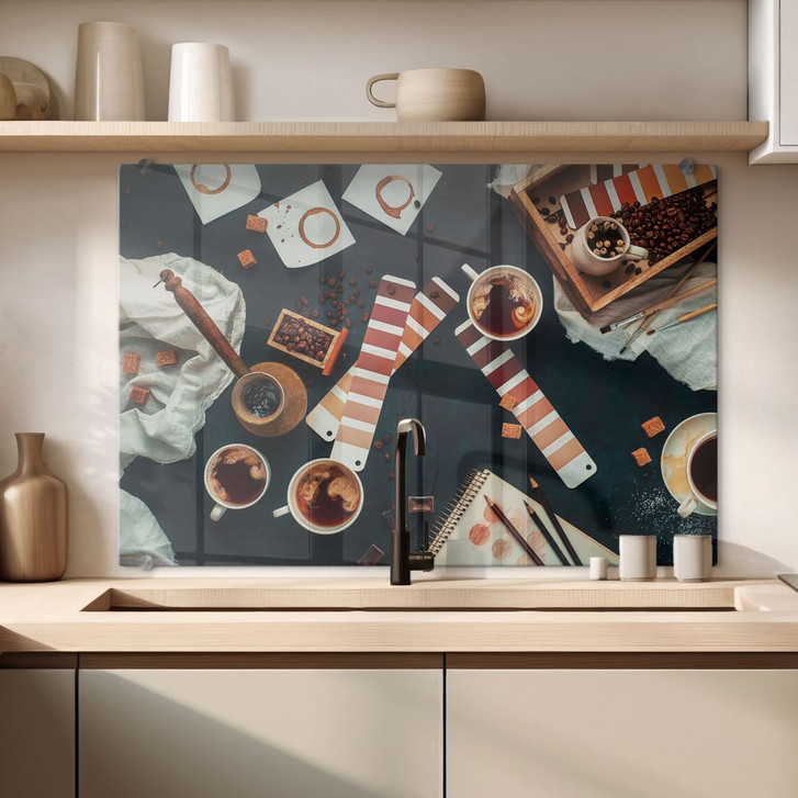 Spritzschutz Belenko - Shades of Coffee - WA177889