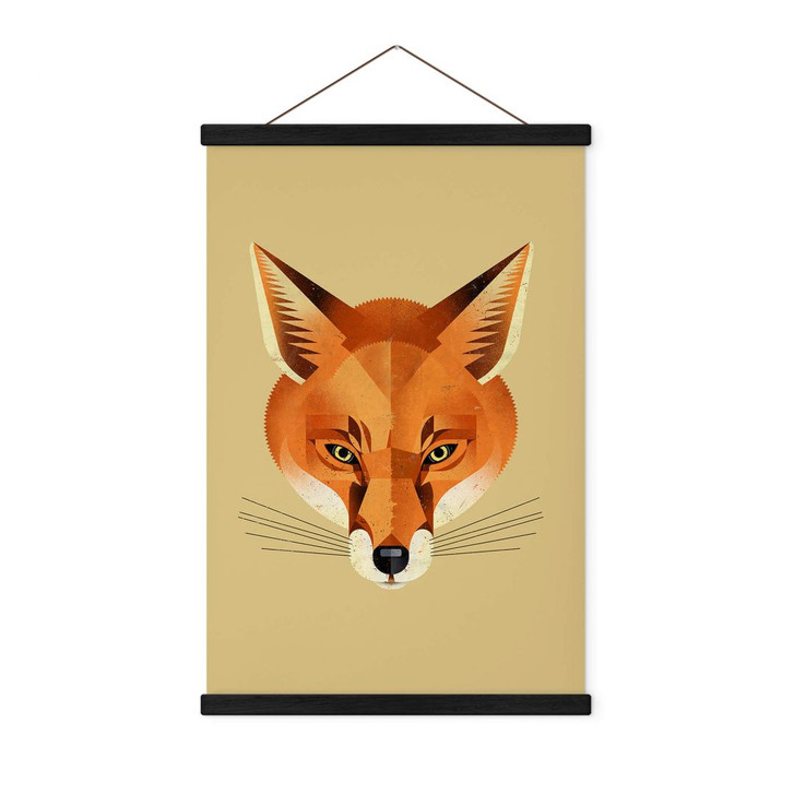 Stoffbild Fuchs - Braun - WA411366