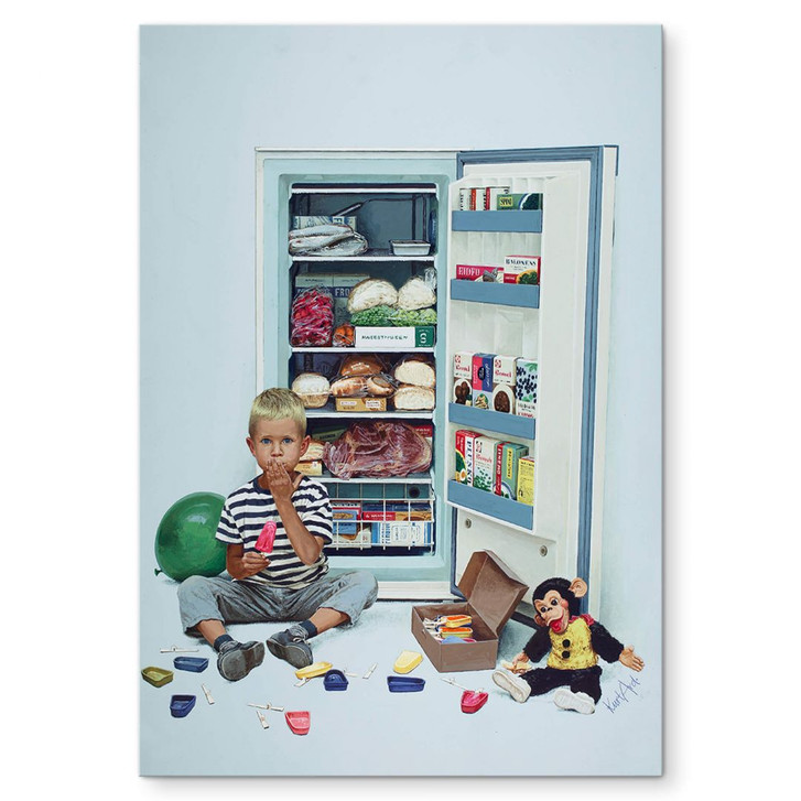 Wandbild Kurt Ard - Zu viel des Guten (1963) - Alu-Dibond - WA394841