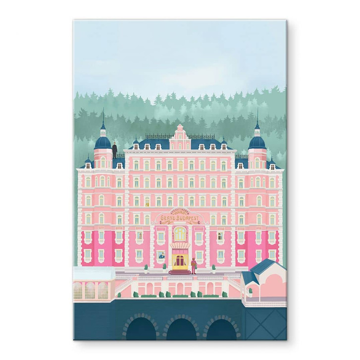 Acrylglasbild Grand Budapest Hotel - Lizde - WA441221