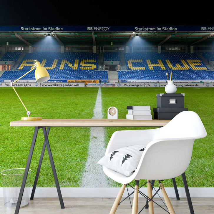 Fototapete Eintracht Braunschweig Tribüne Panorama - 384x260cm - WA226407