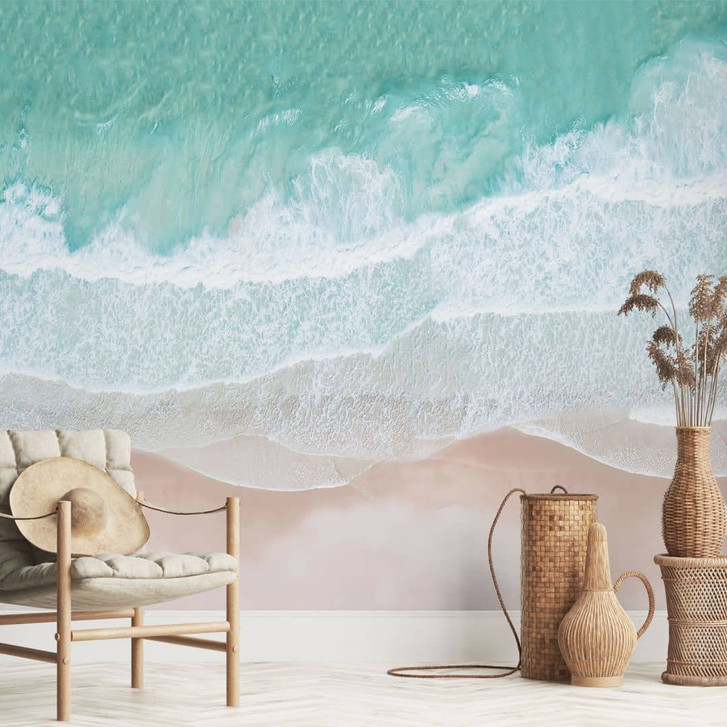 Fototapete Strandtapete - Sanfte Wellen am Strand - Sisi & Seb - WA466693