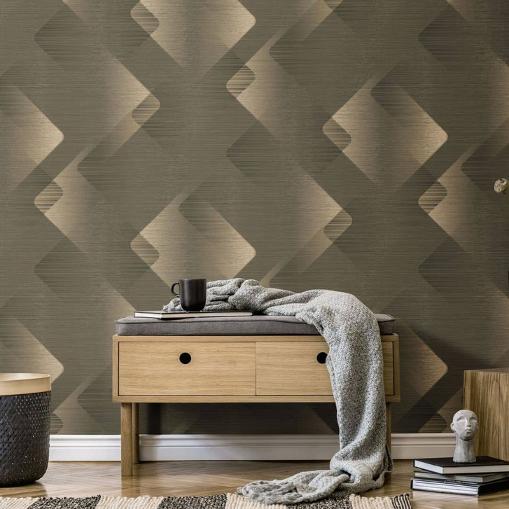 Grafiktapete Elysium taupe - WA481676