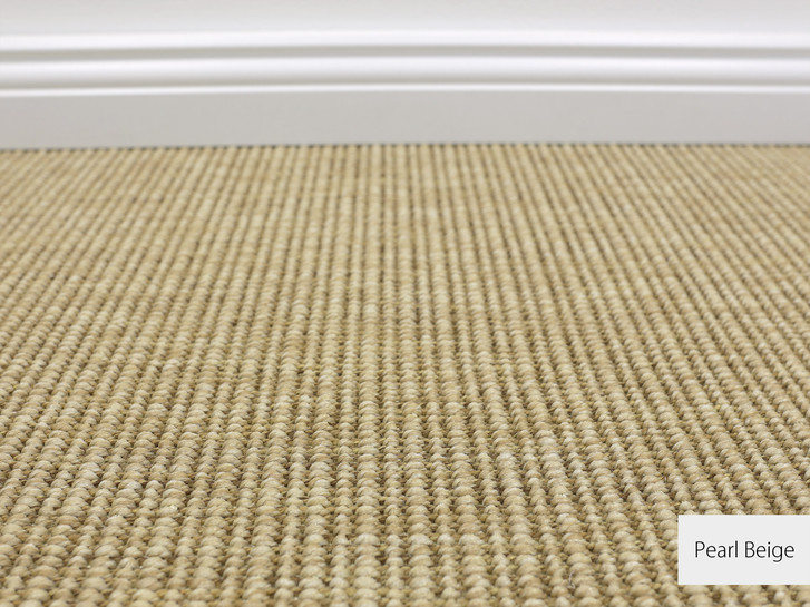 Jasper Teppichboden Meterware in Pearl Beige - TS484772