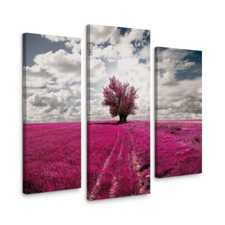 Leinwandbild The Lonely Tree (3-teilig) - WA145838