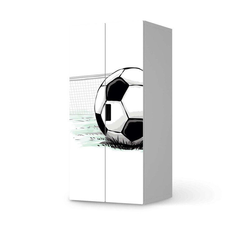 Möbelfolie IKEA Stuva / Malad Schrank - 2 grosse Türen - Freistoss - CR117953