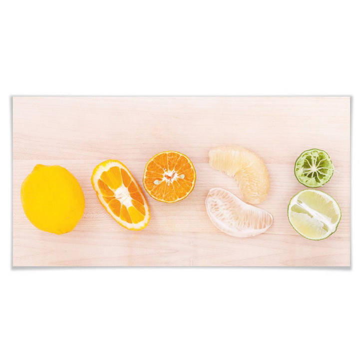 Poster Limonaden-Rezept - Panorama - WA248234