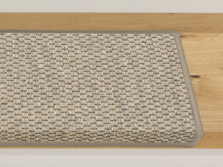 Saba Stufenmatte Rechteckig Wunschmass in Sand - TS475398