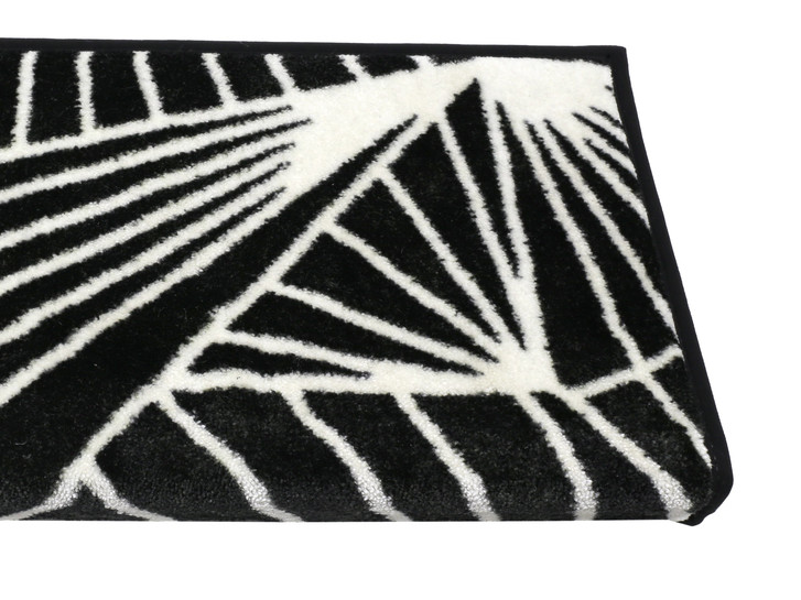 Dixie Velours Stufenmatte Rechteckig Wunschmass in Brombeere - TS498572