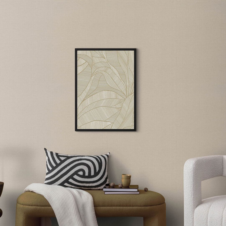 Guido Maria Kretschmer Unitapete Echo & Soft Loom Fashion for Walls 5 taupe - WA485219