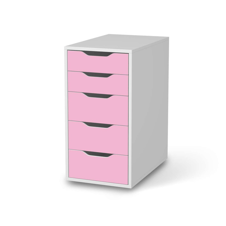 Klebefolie IKEA Alex 5 Schubladen - Pink Light - CR109099