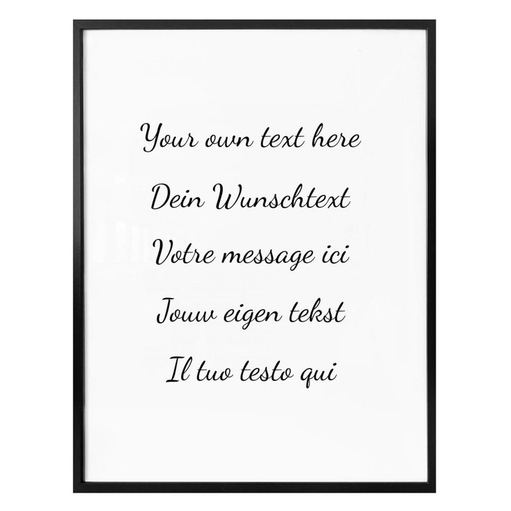 Personalisiertes Poster - WA336247