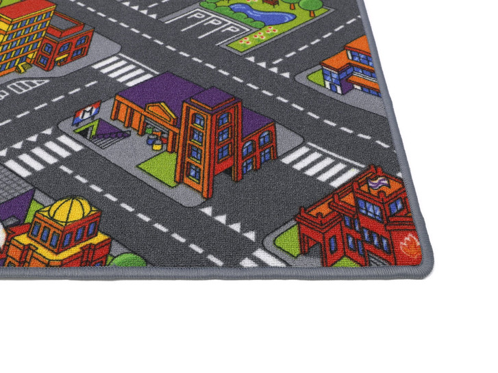 Abenteuer Stadt HEVO ® Kinderteppich 145 x 200 cm - Rechteckig - RS103031