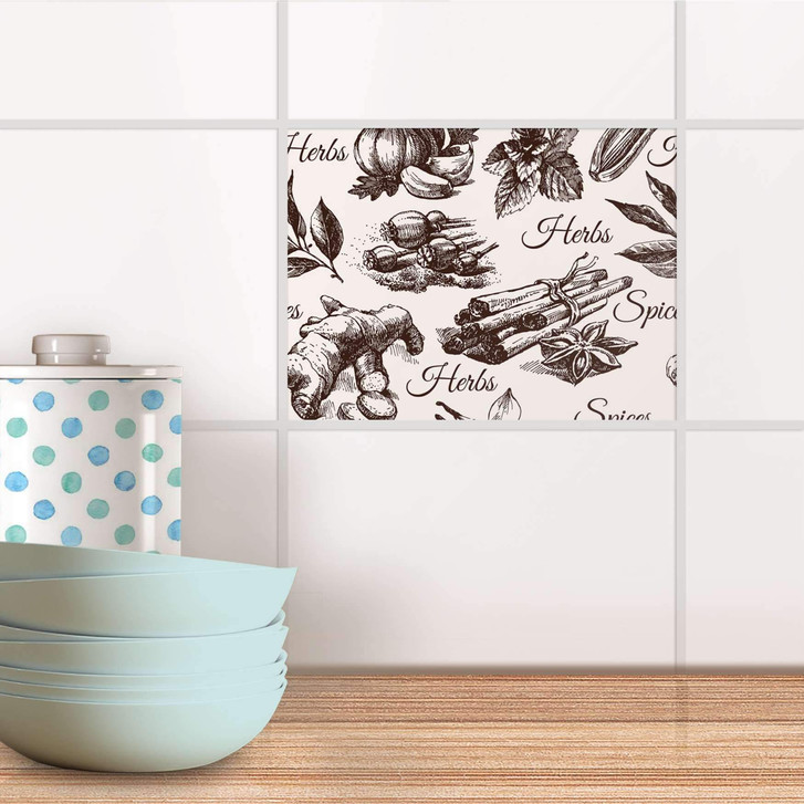 Fliesenfolie - Spices - CR104239