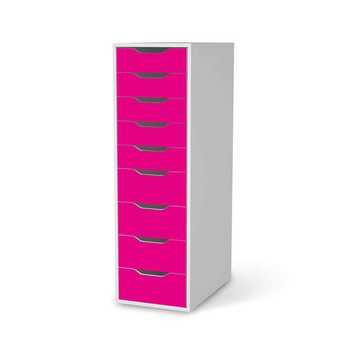 Folie IKEA Alex 9 Schubladen - Pink Dark - CR105286