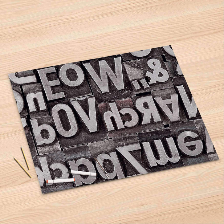 Folienbogen (120x80cm) - Alphabet - CR106324