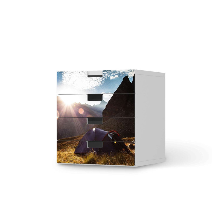 Klebefolie IKEA Stuva / Malad Kommode - 4 Schubladen - Into the Wild - CR112141