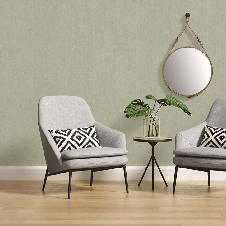 Livingwalls Vliestapete Hygge grün - WA228358