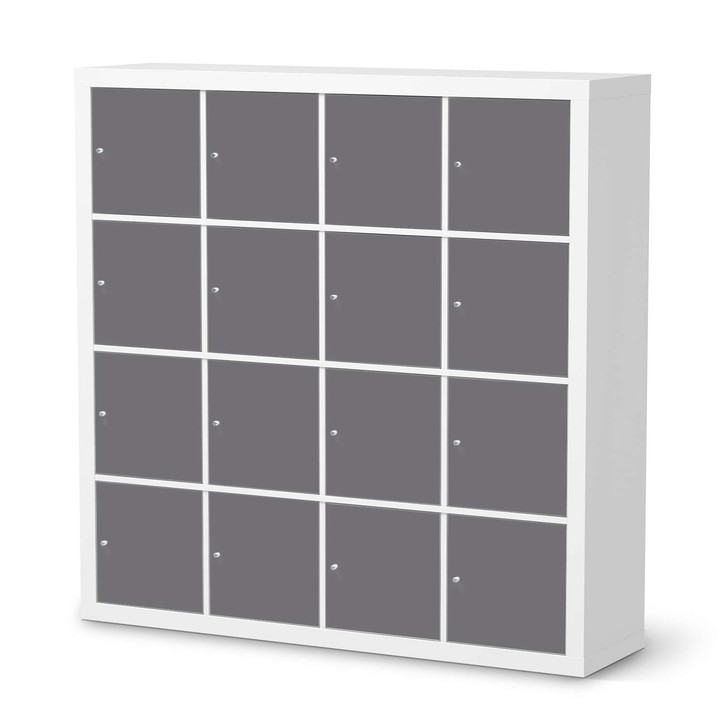 Möbelfolie IKEA Expedit Regal 16 Türen - Grau Light - CR118081