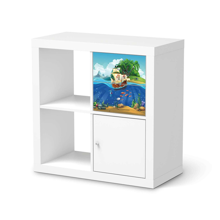 Möbelfolie IKEA Kallax Regal Schubladen - Pirates - CR115714