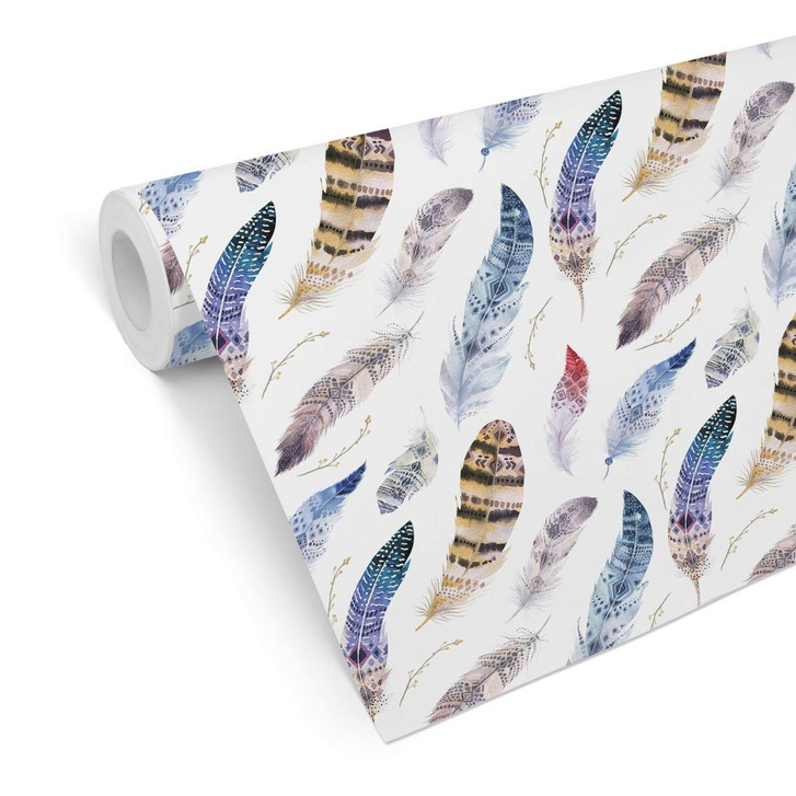 Mustertapete Kristina Kvilis - Federn 02 - WA236784