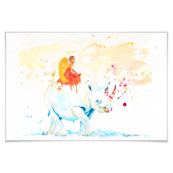 Poster Buttafly - Black Rhino - WA158473